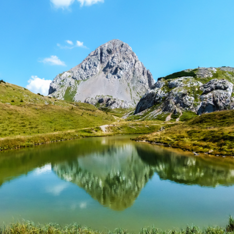 Lac altitude l'aupillon